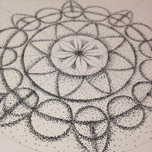 dotwork mandala